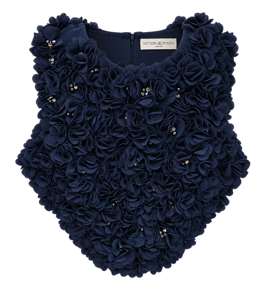 midnight fleur top - emanuel new york