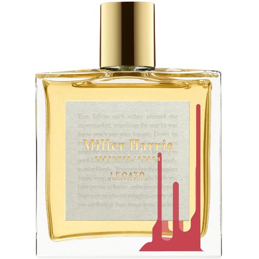 Miller Harris Legato perfume bottle on a white background