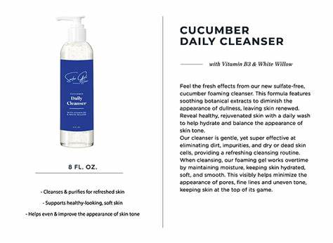 cucumber daily cleanser