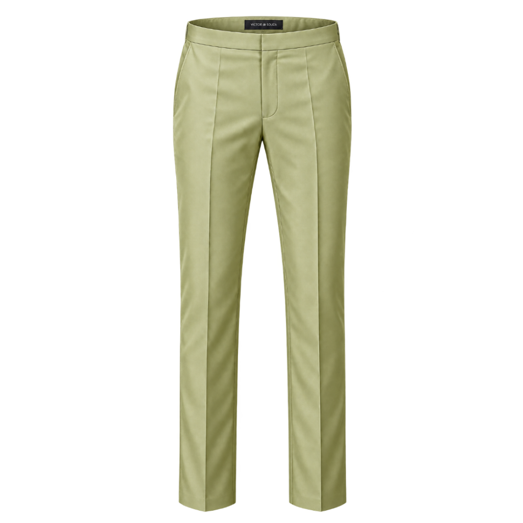 verdant tailored trousers