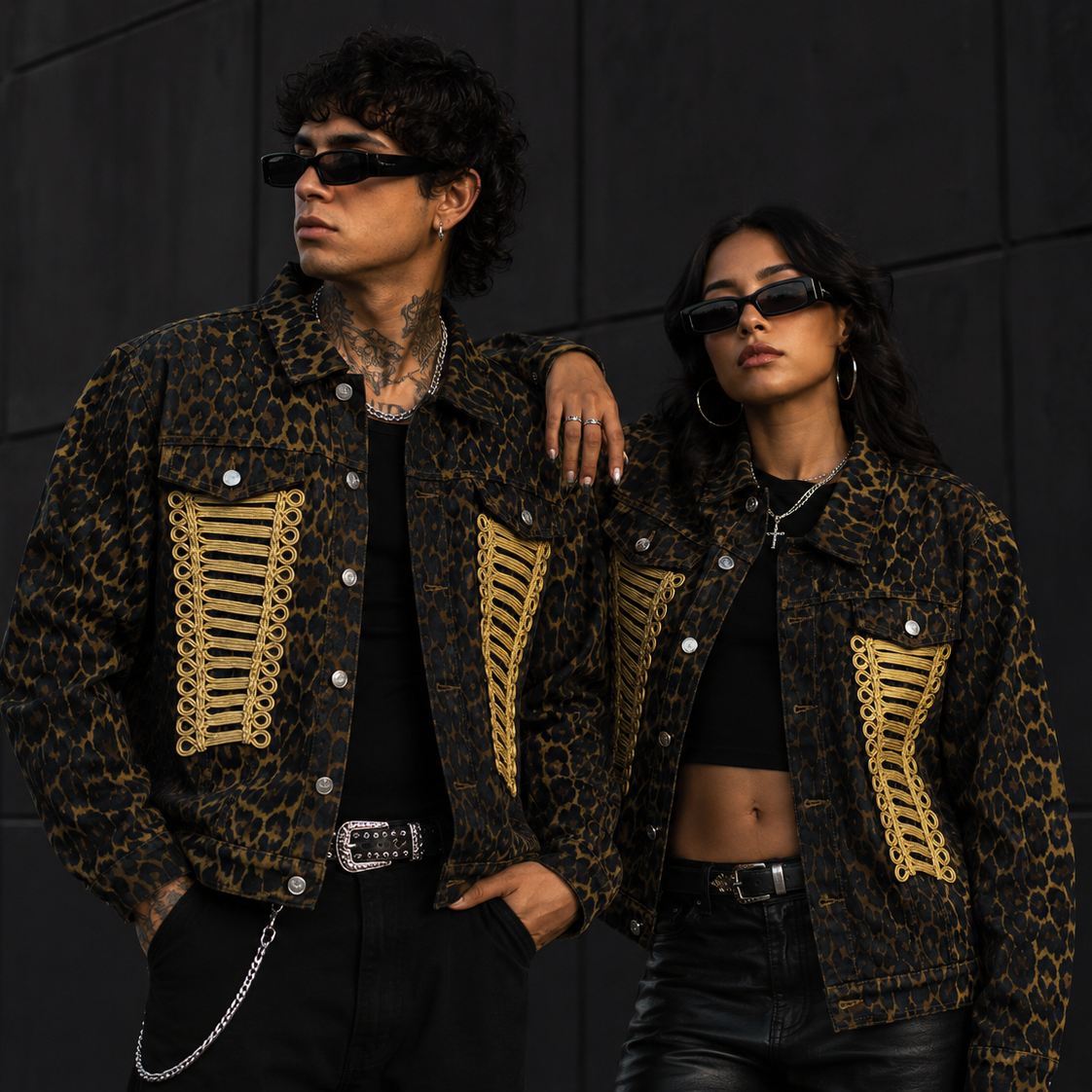 de souza - leopard general jacket - emanuel new york
