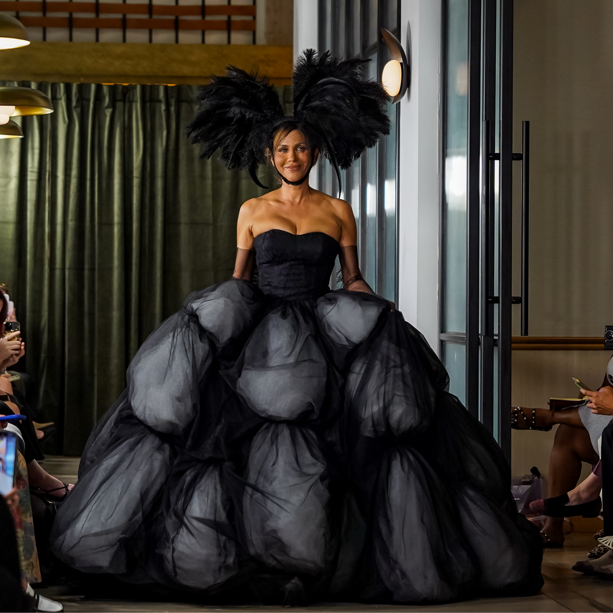 midnight Empress gown