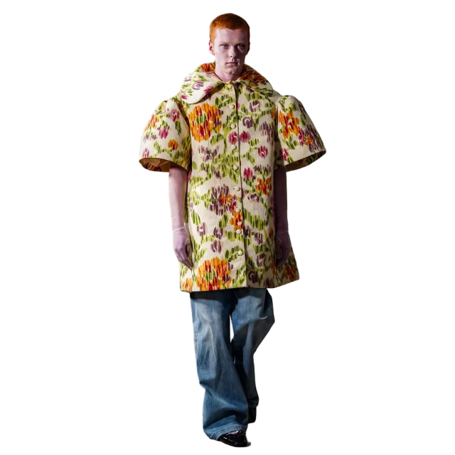 floral opera cap jacket