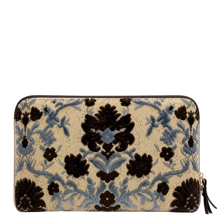 bianca clutch - petrolio - emanuel new york