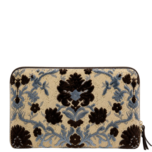 bianca clutch - petrolio - emanuel new york