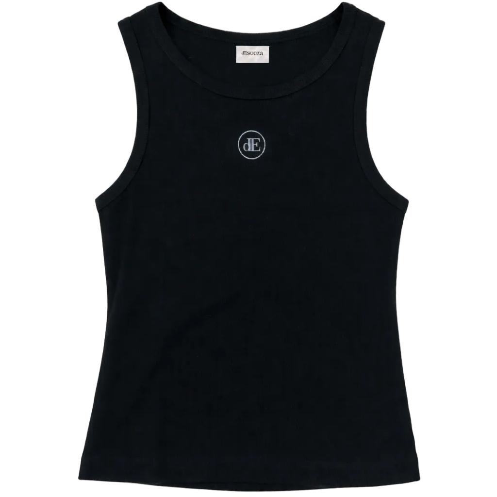 de souza - rib tank - black - emanuel new york