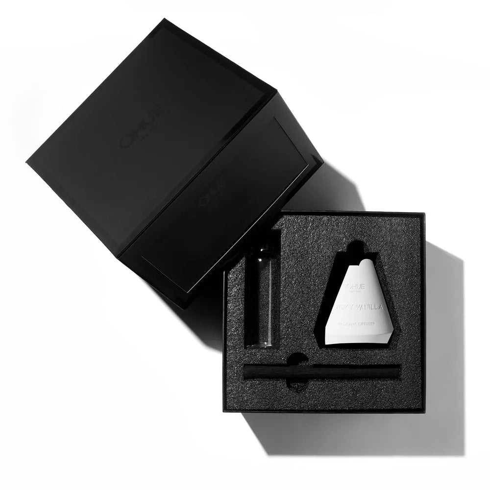 smoky vanilla's volcanic reed diffuser - emanuel new york
