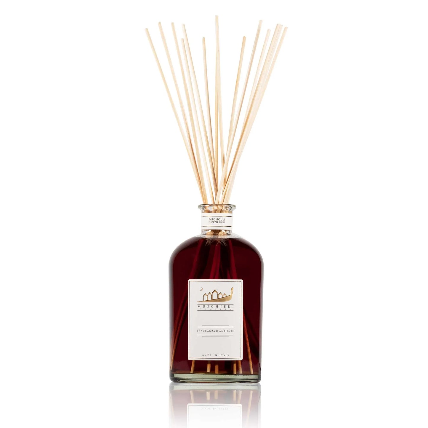 patchouli e spezie rare reed diffuser