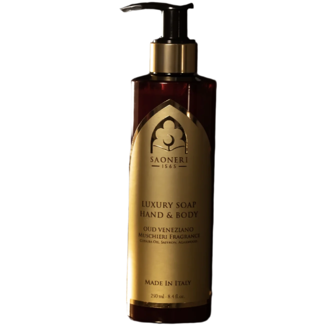 oud veneziano hand and body soap
