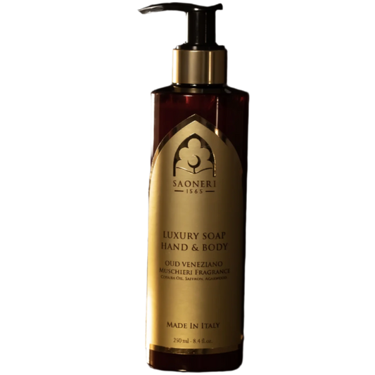 oud veneziano hand and body soap