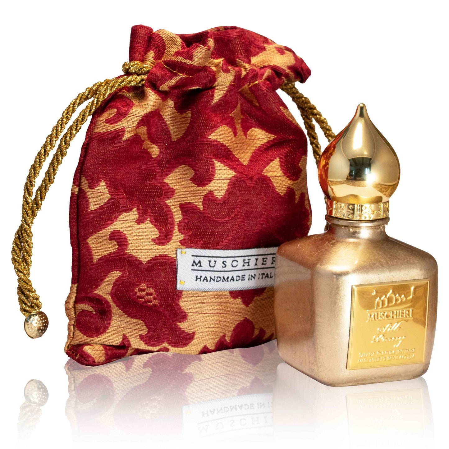 silk peony gold 22kt moon – muschieri X luigi bevilacqua - emanuel new york