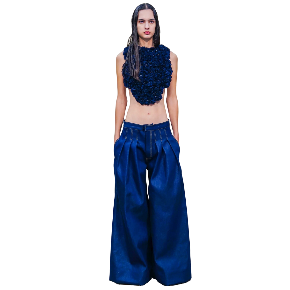 midnight fleur top