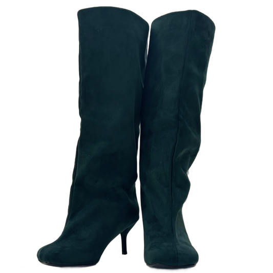 hoof scrunch boot forest